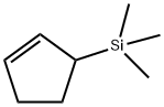 3-(TRIMETHYLSILYL)CYCLOPENTENE Struktur