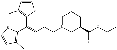 2-thienyl)-3-butenyl]-, ethyl ester, (3R)- Struktur