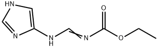 Carbamic  acid,  [(1H-imidazol-4-ylamino)methylene]-,  ethyl  ester  (9CI) Struktur