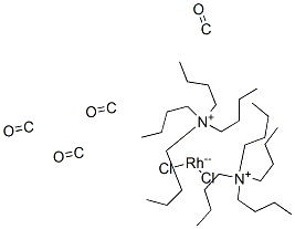 tetrabutylammonium dicarbonyldichlororhodate  Struktur