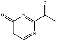 4(5H)-Pyrimidinone,2-acetyl- Struktur