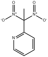 Pyridine, 2-(1,1-dinitroethyl)- (9CI) Struktur