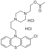 thiopropazate dihydrochloride Struktur