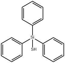 TRIPHENYLSILANETHIOL Struktur