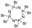 2,2,4,4,6,6,8,8-octabromo-2,2,4,4,6,6,8,8-octahydro-1,3,5,7,2,4,6,8-tetraazatetraphosphocine Struktur