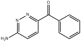 (6-AMINOPYRIDAZIN-3-YL)(PHENYL)METHANONE Struktur