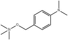 Trimethyl(p-dimethylaminobenzyloxy)silane Struktur