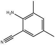 2-AMINO-3,5-DIMETHYL-BENZONITRILE Struktur