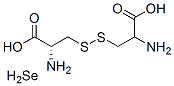 2-amino-3-(2-amino-2-carboxy-ethyl)selanylselanyl-propanoic acid Struktur