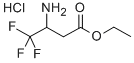 ETHYL-3-AMINO-4,4,4-TRIFLUOROBUTYRATE HYDROCHLORIDE Struktur