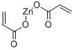 Zinc acrylate Struktur