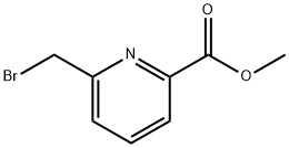 2-BROMOMETHYL-6-PYRIDINE CARBOXYLIC ACID METHYL ESTER Struktur