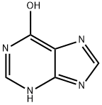 3H-Purin-6-ol (9CI) Struktur