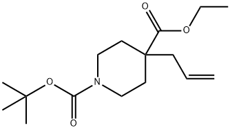 1,4-Piperidinedicarboxylic acid, 4-(2-propen-1-yl)-, 1-(1,1-dimethylethyl) 4-ethyl ester price.