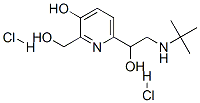 pirbuterol hydrochloride Struktur