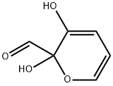 2H-Pyran-2-carboxaldehyde, 2,3-dihydroxy- (9CI) Struktur