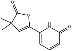 6-(3,3-dimethyl-2-oxo-2,3-dihydro-5-furanyl)-2-pyridone Struktur