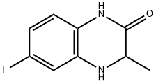 2(1H)-Quinoxalinone,6-fluoro-3,4-dihydro-3-methyl-(9CI) Struktur