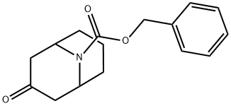 N-Cbz-9-azabicyclo[3.3.1]nonan-3-one Struktur