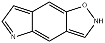 2H-Pyrrolo[2,3-f]-1,2-benzisoxazole(9CI) Struktur