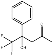 5,5,5-TRIFLUORO-4-HYDROXY-4-PHENYL-PENTAN-2-ONE Struktur