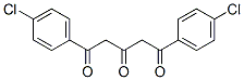 1,5-Bis(4-chlorophenyl)-1,3,5-pentanetrione Struktur