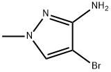 3-AMINO-4-BROMO-1-METHYLPYRAZOLE Struktur