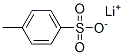 lithium p-toluenesulphonate Struktur