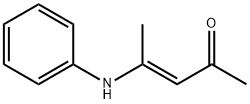 4-Phenylaminopent-3-en-2-one Struktur