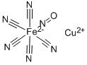 CUPRIC NITROPRUSSIDE Struktur