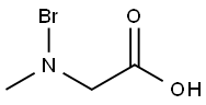 Glycine, N-bromo-N-methyl- (9CI) Struktur