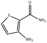 3-AMINOTHIOPHENE-2-CARBOXAMIDE Struktur