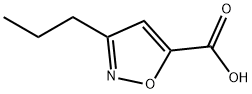 5-Isoxazolecarboxylicacid,3-propyl-(8CI) Struktur