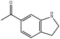 Ethanone, 1-(2,3-dihydro-1H-indol-6-yl)- (9CI) Struktur