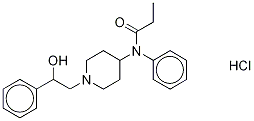 β-Hydroxy Fentanyl Hydrochloride Struktur