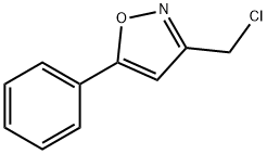 3-(CHLOROMETHYL)-5-PHENYLISOXAZOLE Struktur