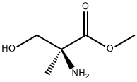 L-Serine, 2-methyl-, methyl ester (9CI) Struktur