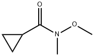 N-METHOXY-N-METHYLCYCLOPROPANECARBOXAMIDE Struktur