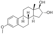 17-BETA-ESTRADIOL 3-METHYL ETHER Struktur