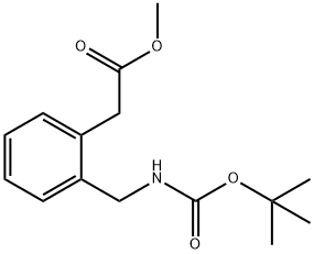 METHYL 2-(2-((TERT-BUTOXYCARBONYLAMINO)METHYL)PHENYL)ACETATE