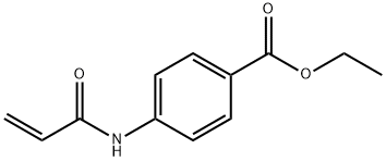 ethyl 4-[(1-oxoallyl)amino]benzoate Struktur