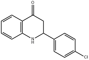 2-(4-CHLOROPHENYL)-1,2,3,4-TETRAHYDRO-4-QUINOLONE Struktur