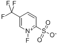 N-FLUORO-5-(TRIFLUOROMETHYL)PYRIDINIUM-2-SULFONATE Struktur