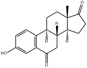 6-KETOESTRONE Struktur