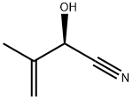 (R)-2-HYDROXY-3-METHYL-3-BUTENENITRILE Struktur