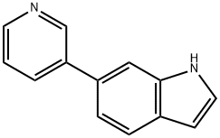 6-PYRIDIN-3-YL-1H-INDOLE Struktur