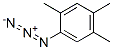 2,4,5-Trimethylphenyl azide Struktur