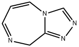 9H-1,2,4-Triazolo[4,3-a][1,4]diazepine(9CI) Struktur