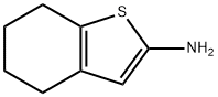 Benzo[b]thiophen-2-amine, 4,5,6,7-tetrahydro- (8CI,9CI) Struktur