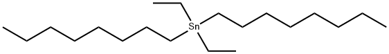 DI-N-OCTYL DIETHYLTIN Struktur